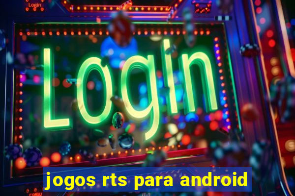 jogos rts para android